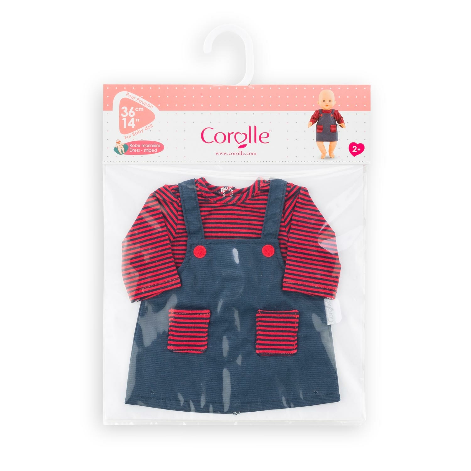 Robe Marini re pour poupon 36 cm Corolle